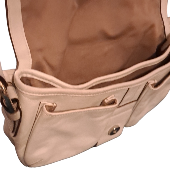 🟥🟧🟨 SALE $50 🟨🟧🟥 Coach White Leather Purse Handbag - Picture 8 of 15